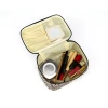 Ins-style makeup bag with LOGO printing, large-capacity handbag, leopard print makeup bag Item Picture